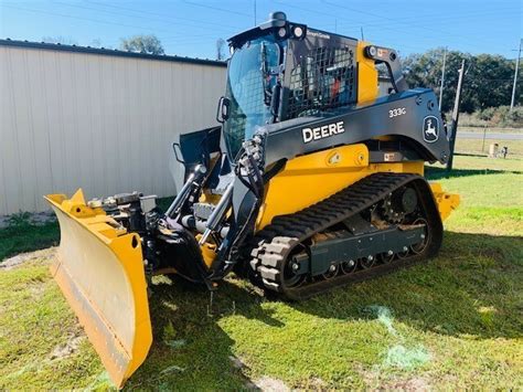 biggest john deere skid steer on tracks|2022 john deere 333g specs.